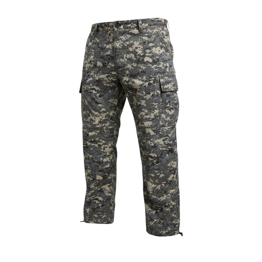 Rothco BDU Cargo Pants Mens XL Regular ACU Digital Camo Military Fatigues
